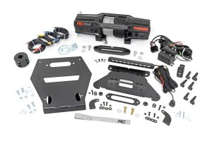 Polaris RZR Pro R Winch Mount - Rough Country - RS6500S, 10